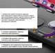 Беспроводная зарядная док-станция TONGDAYTECH 6в1 зарядное устройство с подсветкой и часами для iPhone / Airpods / Apple Watch, черная "G" (94052267) - изображение 5