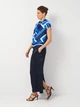 Футболка женская Zara 2401/366 XS Синяя (02401366330011) - изображение 3