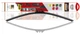 Щетка стеклоочистителя 22"/56 см Heyner Super Flat Premium 282000 с набором адаптеров - изображение 1