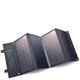 Портативний зарядний пристрій сонячна панель Choetech 36W (вихід Type-C 20W PD3.0 + USB-A 18W QC3.0) складна з вологозахистом - зображення 3