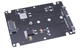 Адаптер в корпусе SATA III - > M.2 SSD NGFF KEY-B переходник Черный - изображение 5