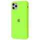 Чехол силиконовый Epic Premium Silicone Case Full для Apple iPhone 11 Pro lime green - изображение 1