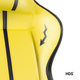 Fotel gamingowy Diablo X-One 2.0 Normal Size Electric Yellow (5904405570012) - obraz 9