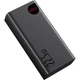 УМБ Baseus Adaman Digital Display 40000mAh 22.5W 3USB Type-C QC3.0 PD3.0 Black - зображення 2
