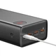 УМБ Baseus Adaman Digital Display 40000mAh 22.5W 3USB Type-C QC3.0 PD3.0 Black - зображення 5