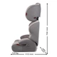 Автокресло Heyner MaxiProtect Aero SP Koala Grey 797 200 серое 15-36 кг - изображение 3