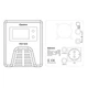 Источник бесперебойного питания Gemix PSN-500 500VA/300W 12V/220V 15А, 1xSchuko без АКБ Black (PSN-500) - изображение 4