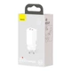 Зарядний пристрій Baseus GaN2 Lite C+U 65W White (CCGAN2L-B02) - изображение 3