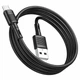 Зарядний кабель HOCO X83 Fast Charging Micro 2.4A 1m Black - зображення 4