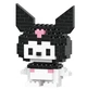 Детский 3D конструктор / пазл "KUROMI" BRICKS развивающий игрушечный набор из миниблоков в форме Куроми, 151 деталь, белый (93603262) - изображение 2