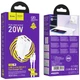 Зарядний пристрій Hoco N55 Fundador PD20W four-port (2USB-A/2C) + Type-C to Lightning White - зображення 4