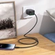 Сетевое зарядное устройство Hoco N56 Fundador PD30W four-port (2C2A) + Type-C to Lightning Black - изображение 5