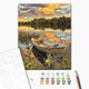 Картина за номерами Brushme Човен у плавнях 40x50 BS51980 - зображення 2