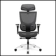 Офисное кресло Mealux S8 Air Black (HF-S8P M/B) - изображение 13