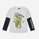 Детская футболка с длинными рукавами для мальчика OVS T-Shirt Doub Purple Heath 1816165 104 см Violet (8056781485279) - изображение 5