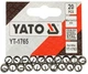 Набор вставки спиральные YATO для ремонта резьбы М6х1,0х10,8 20шт YT-1765 - изображение 3