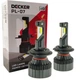 Лампа светодиодная для фар Decker LED PL-07 H7 6000K 12000LM 2 шт комплект - изображение 1