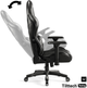 Fotel gamingowy Diablo X-Ray 2.0 King Size Black/Grey (5902560336108) - obraz 4