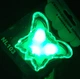 Ночник Бабочка зелёный 3 LED "LEMANSO" NL5 - изображение 3