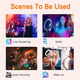 Кольцевая Лампа Светодиодная Цветная Ring Light Mj 33 Rgb 33 См + Штатив - изображение 4