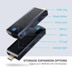 Мини ПК SNUNMU T6 / Intel Atom x5-z8350 / RAM 8GB / eMMC 128GB / Wi-Fi 5 / Bluetooth 4.2 / Windows 10 / Черный Б/В - изображение 3