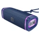 Bluetooth колонка Borofone BR32 с LED подсветкой в синем цвете портативное устройство. - изображение 2
