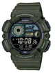 Часы CASIO WS-1500H-5BVDF для мужчин в хаки цвете с черным циферблатом. - изображение 3