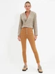 Джинсы Skinny женские Trendyol TWOAW22JE1013 36 Бежевые (8683045096140) - изображение 5