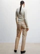 Джинсы Regular Fit женские Mango Newcargo 47011302-05 34 Бежевые (8445791767947) - изображение 4