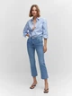 Джинсы Slim Fit женские Mango Sienna 57032888-TM 32 Синие (8445922510015) - изображение 3