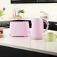 Тостер Russell Hobbs Eden 800Вт, пластик, підігрів,разморозка, малиновий - изображение 8