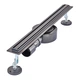 Душовий трап з нерж. сталі SUS304 Mixxus Drain-05-50-Slim Black (30x500мм) (Чорний) (MI6168) - изображение 4