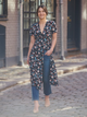Джинсы Клеш женские Uniqlo 683100841 24 Синие (1159787281) - изображение 8
