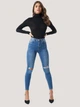 Джинсы Skinny женские NA-KD 1100-001676-0116 32 Синие (7325941546091) - изображение 4