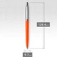 Ручка шариковая Parker JOTTER Originals Orange CT BP (блистер) - изображение 6