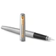 Ручка перова Parker JOTTER Stainless Steel GT FP M - зображення 3