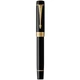 Ручка перьевая Parker DUOFOLD Classic Black GT FP18 F - изображение 2
