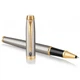 Ручка ролерна Parker IM UKRAINE Brushed Metal GT RB Тризуб - зображення 2