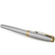 Ручка перова Parker SONNET Stainless Steel GT FP F - зображення 4