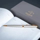 Ручка кулькова Parker SONNET Stainless Steel GT BP - зображення 5