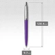 Ручка шариковая Parker JOTTER Originals Indigo CT BP - изображение 2