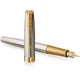 Ручка перова Parker SONNET Silver Mistral GT FP18 F - зображення 3