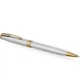 Подарунковий набір Parker SONNET Stainless Steel GT FP+BP (перо + кулькова) - зображення 4