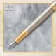 Ручка перьевая Parker IM Premium Warm Silver GT FP F - изображение 6