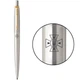 Ручка шариковая Parker JOTTER ARMY Stainless Steel GT BP Эмблема ГСЧС Украины - изображение 1