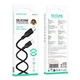 Кабель USB Borofone BX113 Silicone Type-C to Type-C 60W 2m Колір Чорний - изображение 2