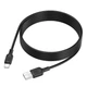 Кабель синхронізації Borofone BX113 Silicone 3A USB-A to Type-C 2 м Black (35597_3346762) - зображення 1