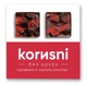 Клюква в черном шоколаде без сахара ТМ «Korusni» 100г - изображение 1
