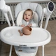 Стільчик-качеля 3 в 1 CARRELLO Triumph (Каррелло Триумф) CRL-10302 Grey / Cloud Grey Заколисуючий центр сенсорна панель - зображення 7