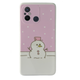 Чехол Новогодний Kassel Premium для Xiaomi Redmi 12C (06) Снеговик новогодний - изображение 1